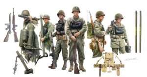 US Infantry On Board in scale 1-35