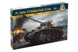 German tank Panther ausf.G Italeri 6534