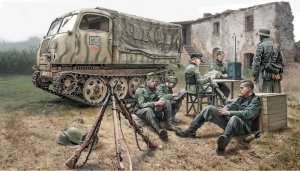 Steyr RSO/01 with german soldiers - in scale 1-35