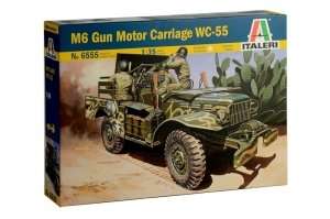Italeri 6555 M6 Gun Motor Carriage WC-55
