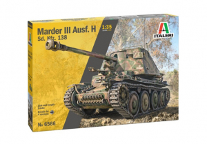 Sd. Kfz. 138 Marder III H model Italeri 6566 in 1-35