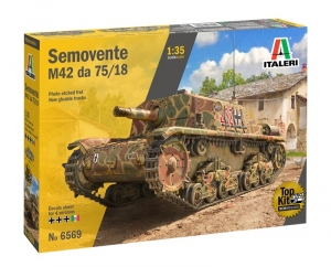 Semovente M42 da 75/18 model Italeri 6569 in 1-35