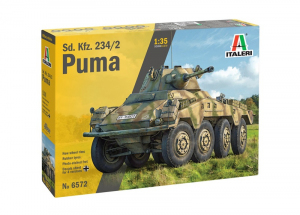 Sd.Kfz.234/2 Puma model Italeri 6572 in 1-35