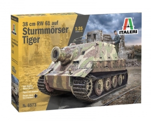 38 cm RW 61 auf Sturmmorser Tiger model Italeri 6573 in 1-35