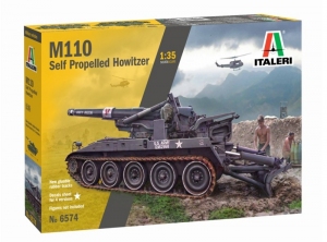 M110 model Italeri 6574 in 1-35