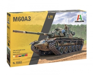 Tank M60A3 model Italeri 6582 in 1-35