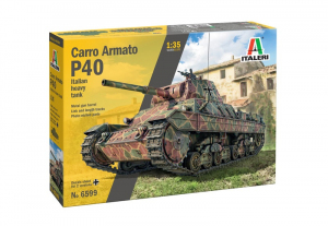 Italeri 6599 Czołg Carro Armato P40 model 1/35
