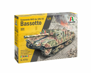 Italeri 6751 Semovente M43 da 105/25 Bassotto 1/35 
