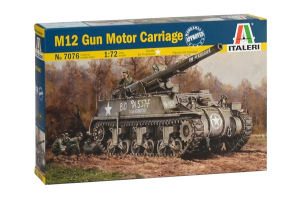 Italeri 7076 M12 Gun Motor Carriage 1/72  