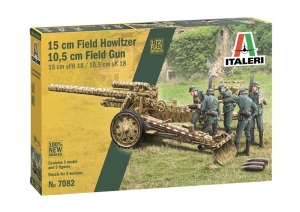 15 cm Field Howitzer / 10,5 cm Field Gun model Italeri 7082