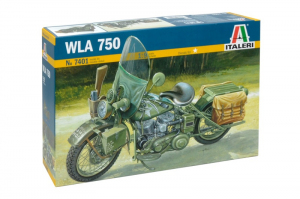 Italeri 7401 Motocykl WLA750 model 1-9