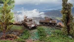 M4A3 75mm Sherman in scale 1-72
