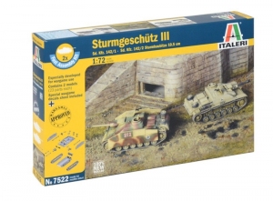 Sturmgeschutz III Fast Assembly Italeri 7522 in 1-72