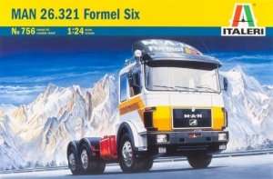 Italeri 756 Ciężarówka MAN 26.231 Formel Six