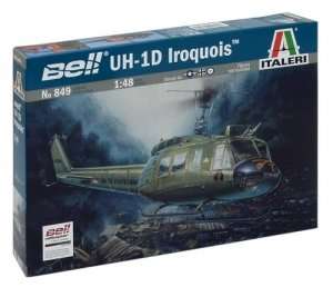 UH-1D Iroquois model Italeri 0849 in 1-48
