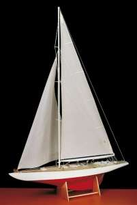 Jacht Columbia  - Amati 170081 - drewniany model w skali 1:35