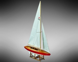 Jacht Jenny Mamoli MV54 drewniany model statku 1-12