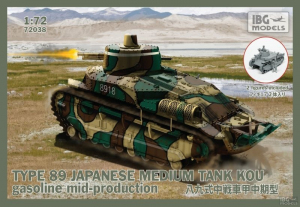 Japoński czołg średni TYPE89 KOU mid IBG 72038