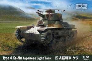 Type 4 Ke-Nu Japanese Light Tank 72091 in 1-72