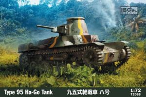Type 95 Ha-Go Tank model 1-72 no 72088 