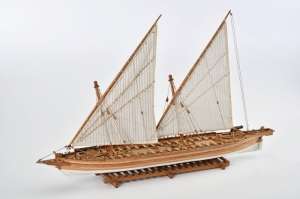 American Gunboat Arrow - Amati 1422 - wooden ship model kit