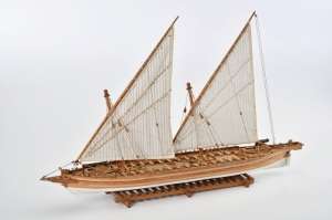 American Gunboat Arrow - Amati 1422 - wooden ship model kit 
