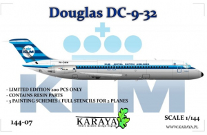 Douglas DC-9-32 model Karaya 144-07 in 1-144