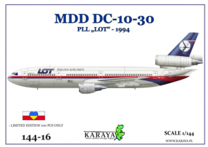 MDD DC-10-30 PLL LOT 1994 model Karaya 144-16 in 1-144