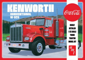 Kenworth Conventional W-925 Tractor Coca Cola AMT 1286 model 1-25