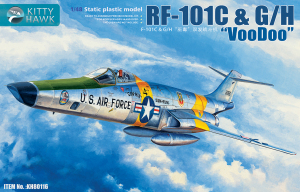 Kitty Hawk 80116 RF-101C & G/H Voodoo 1/48