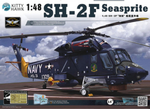 SH-2F Seasprite model Kitty Hawk 80122 in 1-48 damaged packaging