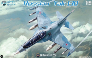 Russian Yak-130 model Kitty Hawk 80157 in 1-48