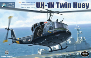 Kitty Hawk 80158 Bell UH-1N Twin Huey 1/48