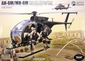Kitty Hawk KH50002 Śmigłowiec AH-6M/MH-6M Little Bird 1/35 (with figures)