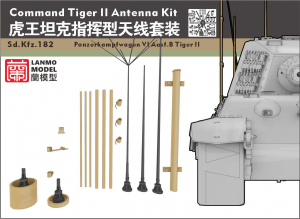 LANMO Model LM35014 Command Tiger II Antenna Kit 1/35