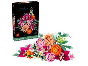 LEGO 10342 Pretty Pink Flower Bouquet Bricks Botanicals