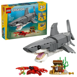 LEGO 31381 Fierce Shark with a Treasure Chest - Bricks Creator 3 in 1