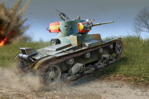 Model Hobby Boss 83810 Soviet T-26 Light Infantry Tank mod.1936/1937 