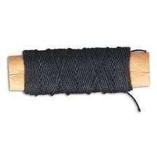 Cotton Thread Black dia. 0,50 mm (20 m)