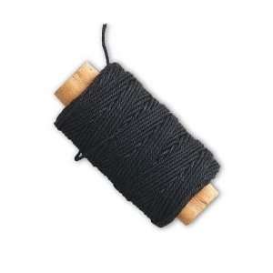 Cotton Thread Black dia. 0,75 mm (10 m)