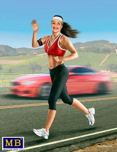 MB 24050 Jogging some miles. Tyra 1/24 