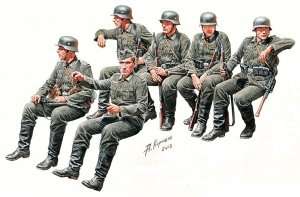 MB 35137 German Infantry Vehicle Riders 