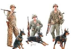 MB 35155 Psy w służbie w US Marine Corps