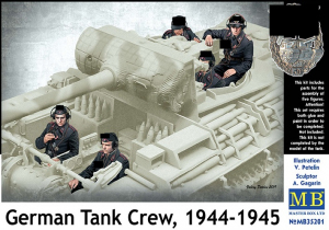 MB-35201 German Tank crew 1944-1945 1/35