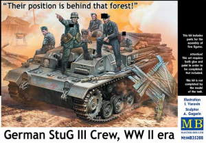 MB-35208 German Stug III crew 1/35 
