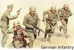 MB 3593 Niemiecka piechota DAK - Afryka Północna WWII