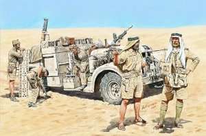 MB 3598 LRDG in North Africa