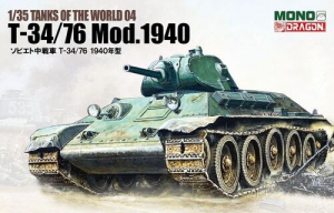 MONO X Dragon MD004 tank T-34/76 Mod.1940