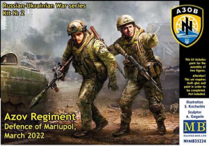 Master Box 35224 Russian-Ukrainian War Azov Regiment - Defence of Mariupol 1/35
