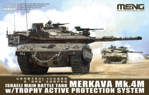 Meng 72006 Merkava Mk.4M with Trophy Israeli MBT 1/72